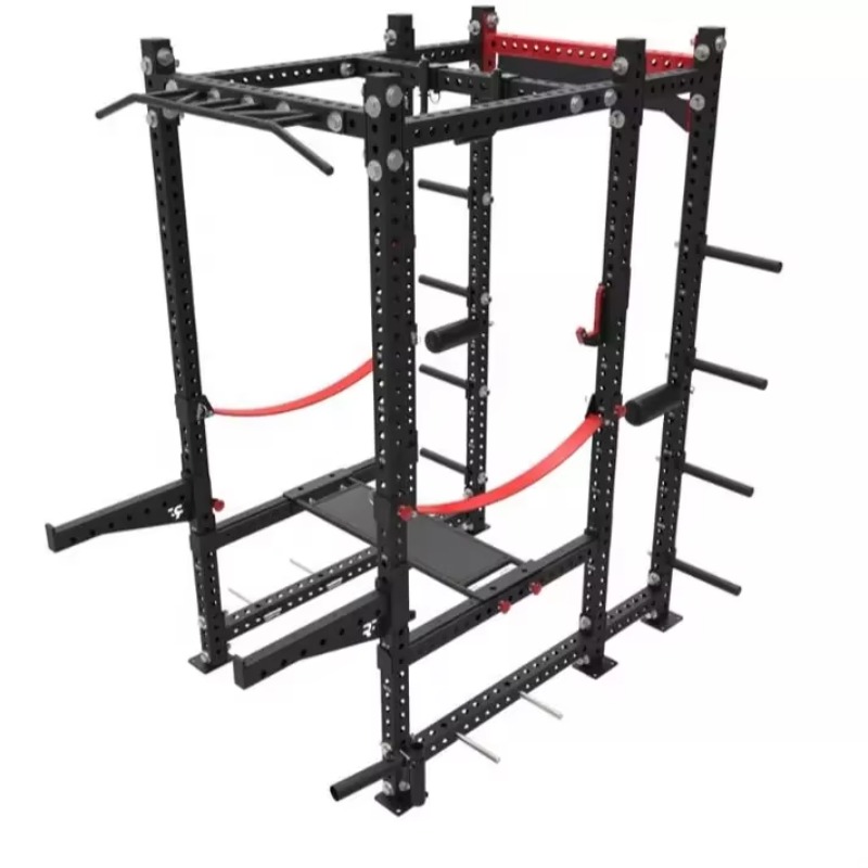 Squat Rack Power - معدات رياضية متعددة الوظائف قابلة للتعديل،