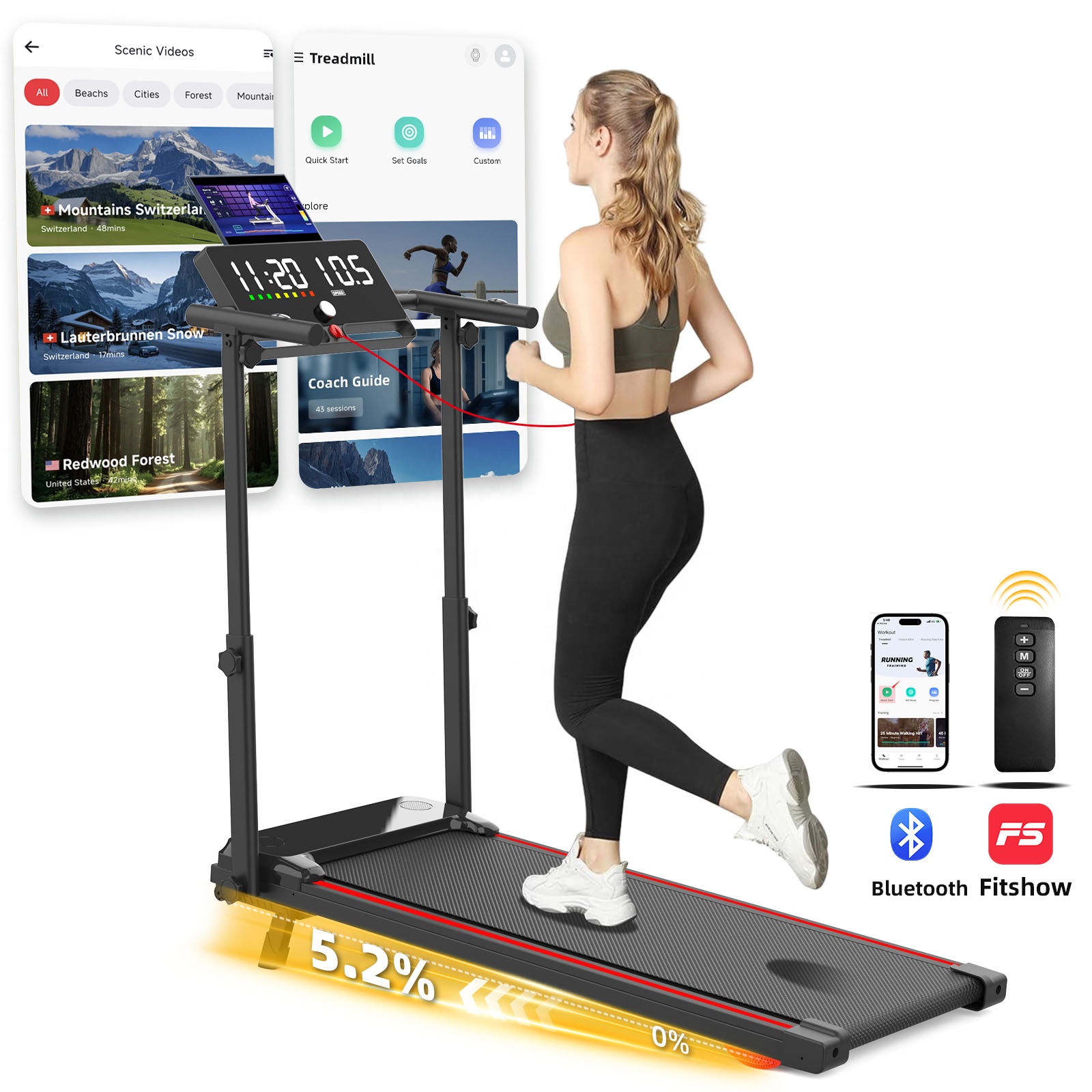 Home Gym Price - جهاز مشي كهربائي قابل للطي بسعر
