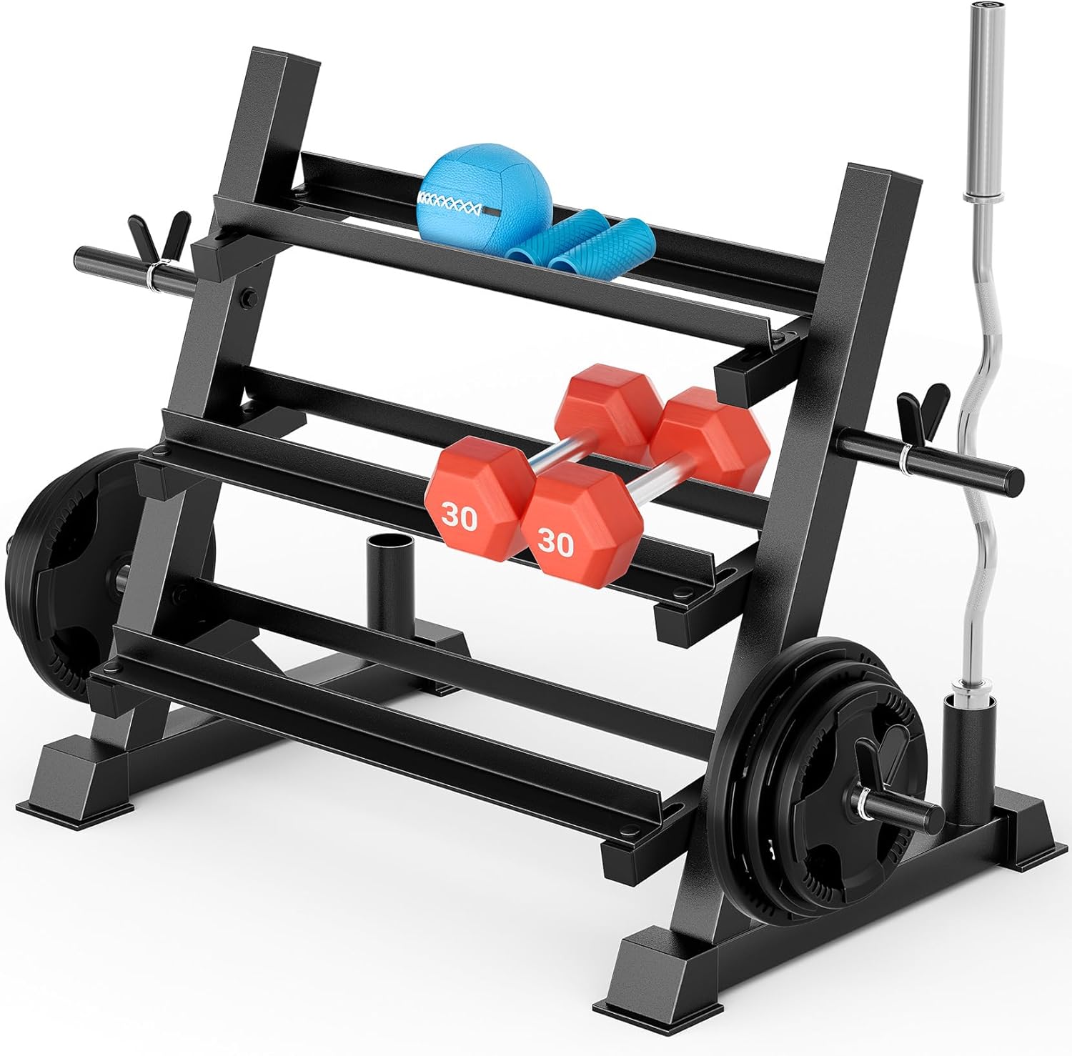 Home Gym Rack - حامل دمبل متعدد الوظائف قابل للتعديل