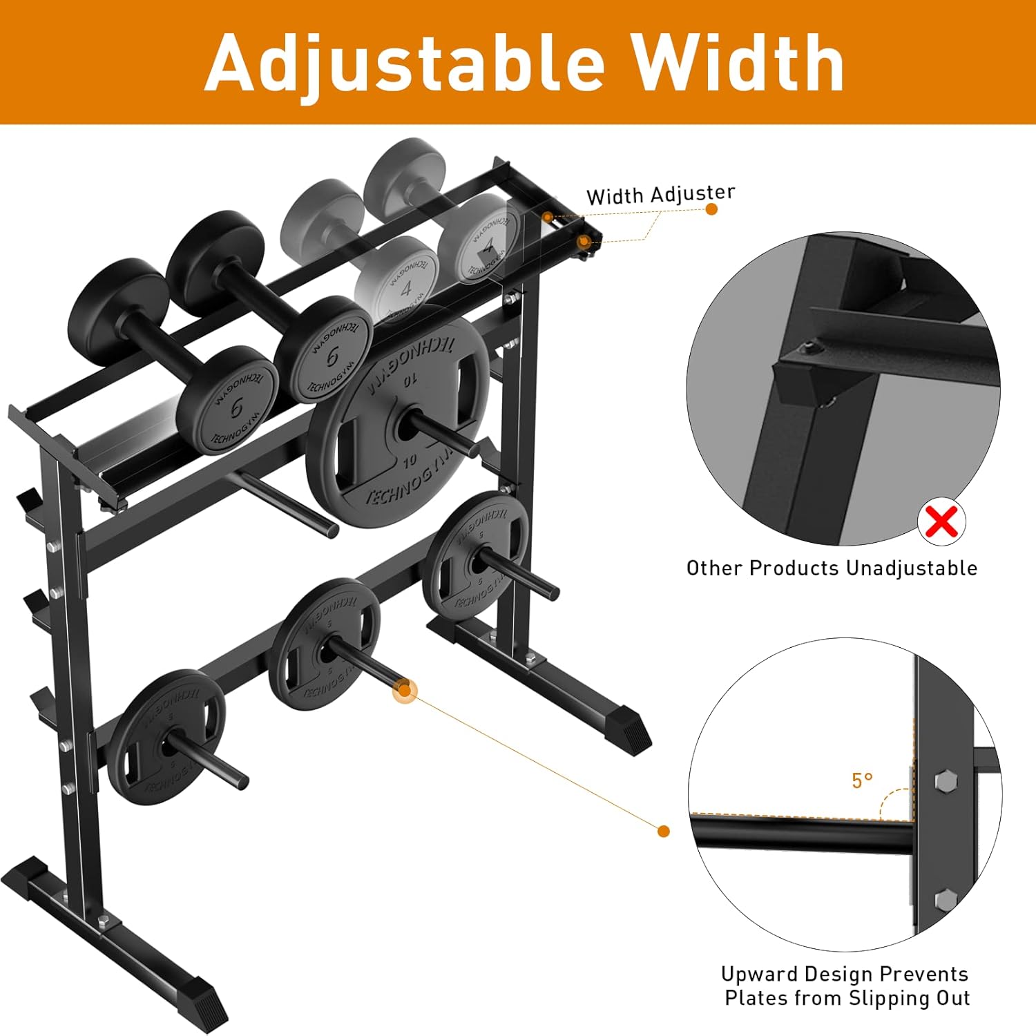 رف تخزين الأوزان لتدريب القوة  - مراجعة Home Gym Rack وسعره