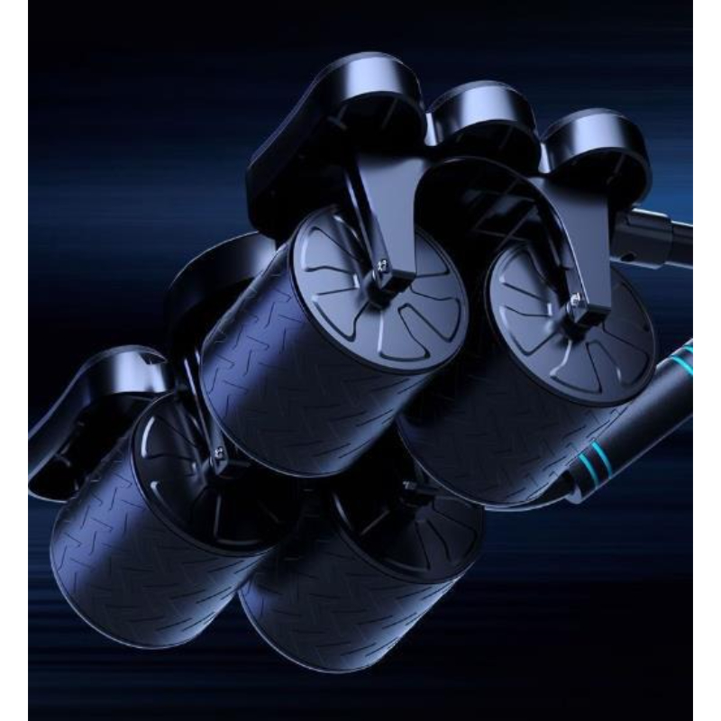 جهاز تمارين البطن بأربع عجلات  - مراجعة Ab Roller Wheel وسعره
