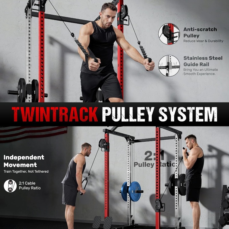 قفص القوة DP01، رف تمارين القر - مراجعة Squat Rack Power وسعره