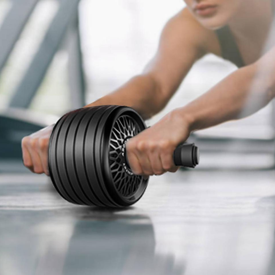 Ab الأسطوانة عجلة العضلات معدا - مراجعة Ab Roller Wheel وسعره