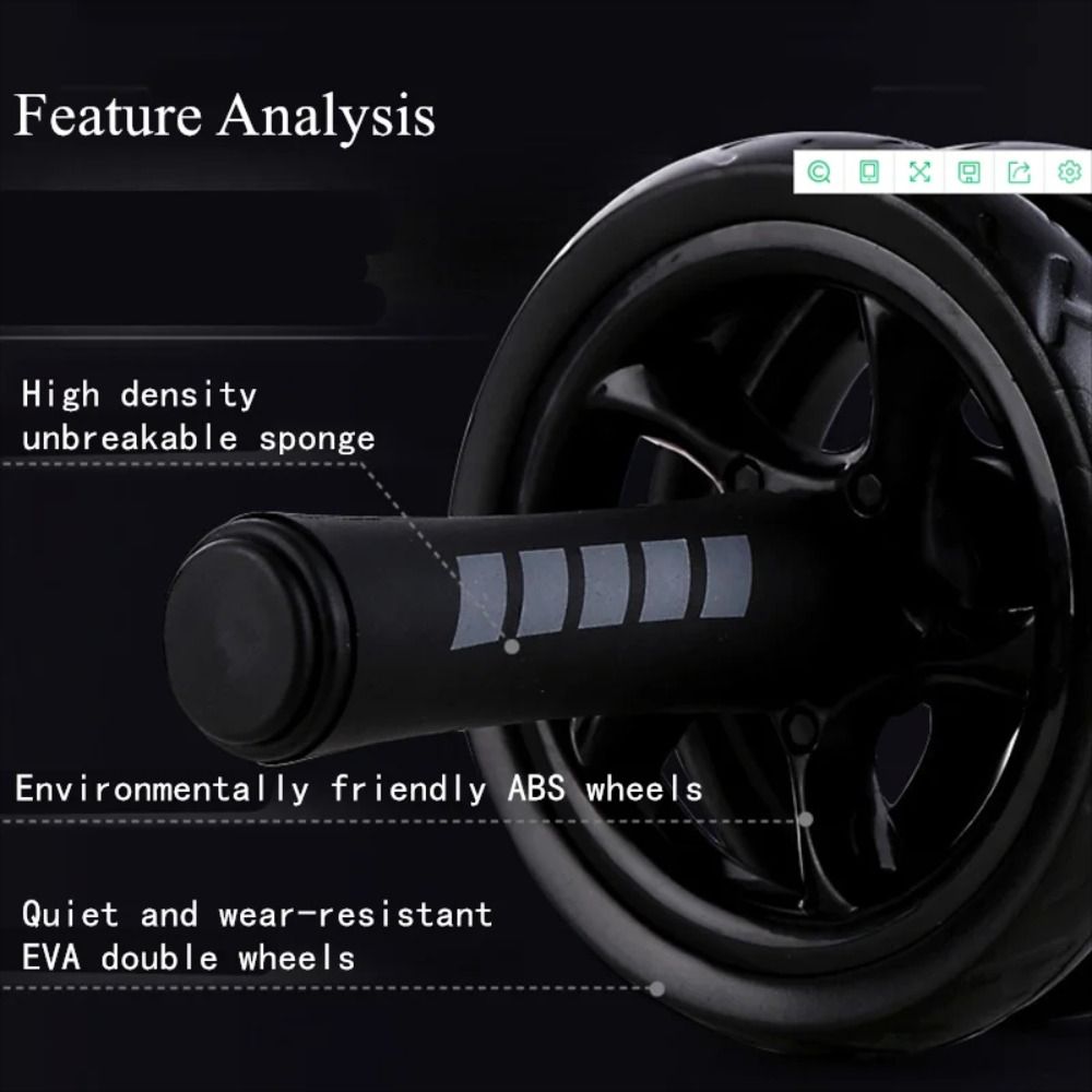 رشاقته البطن تجريب الأسطوانة إ - مراجعة Ab Roller Wheel وسعره