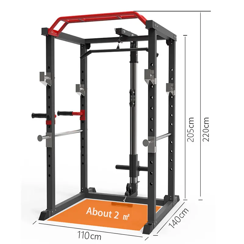 معدات رياضية تجارية: رف سكوّات - مراجعة Squat Rack Power وسعره
