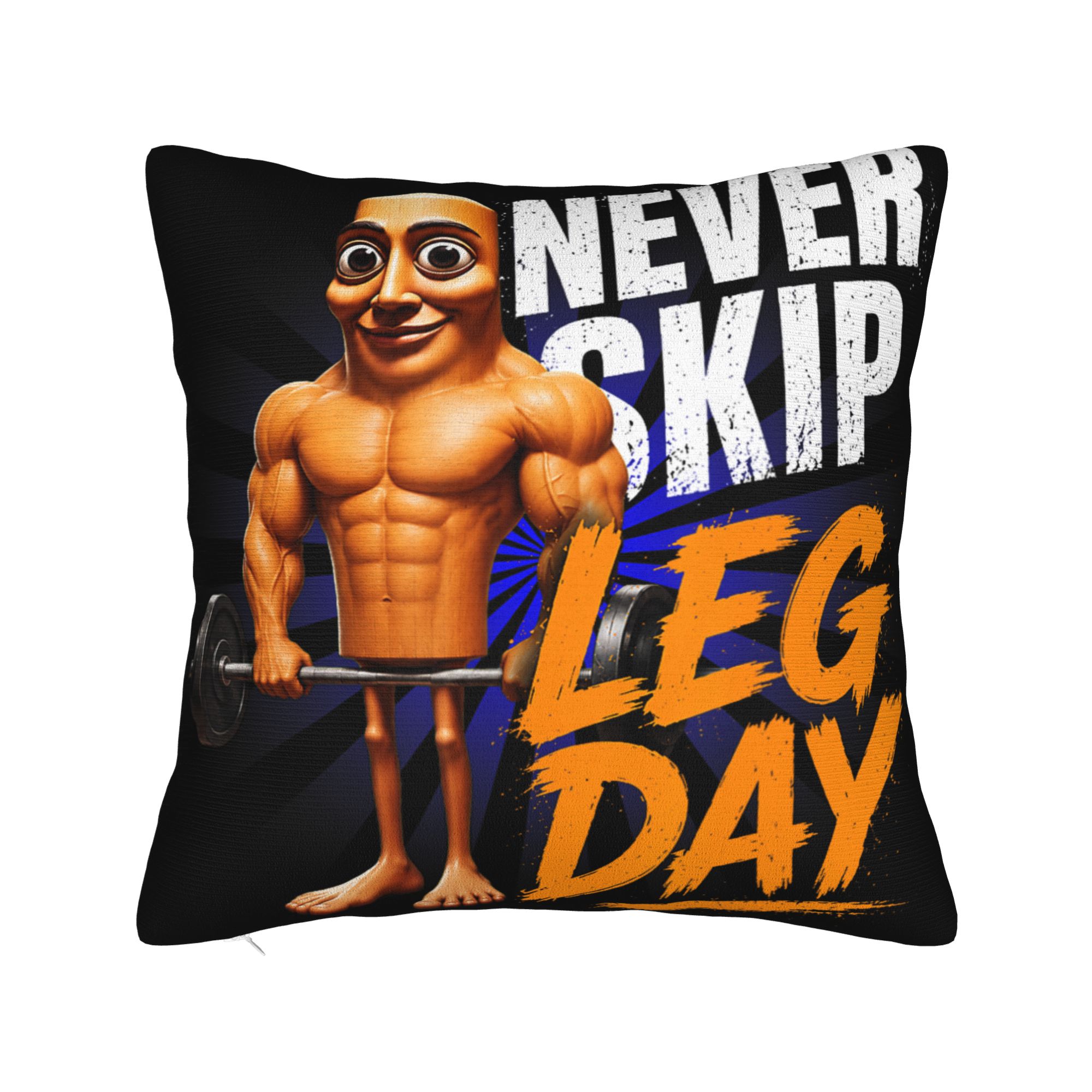 غطاء وسادة بتصميم ميمز رياضي م - مراجعة Home Gym Leg Day وسعره