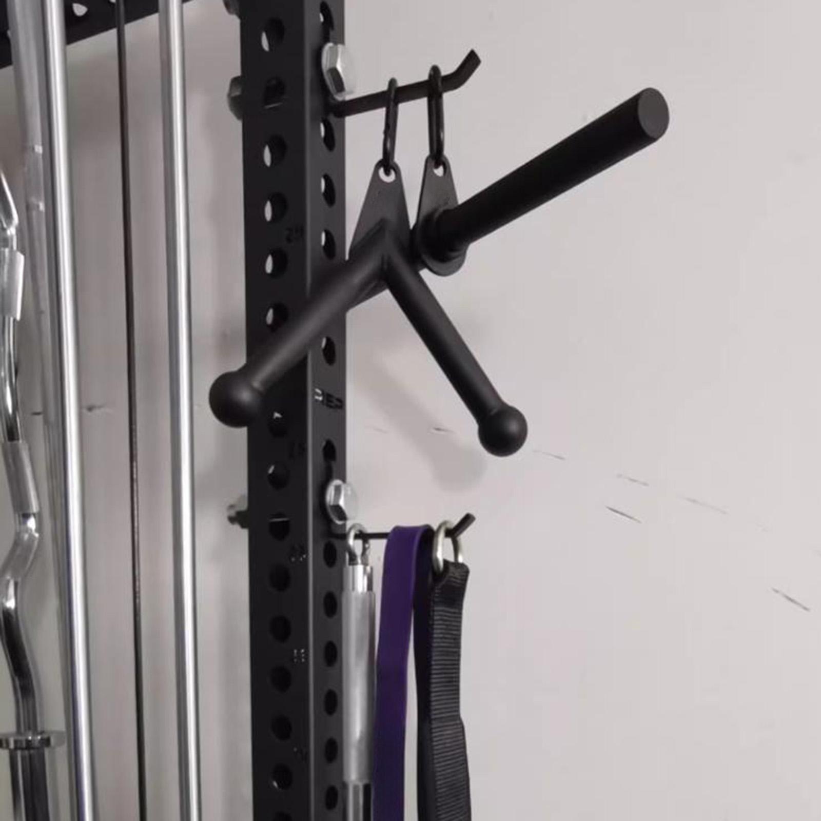 خطاف معدني لملحقات رف القرفصاء - مراجعة Squat Rack Power وسعره