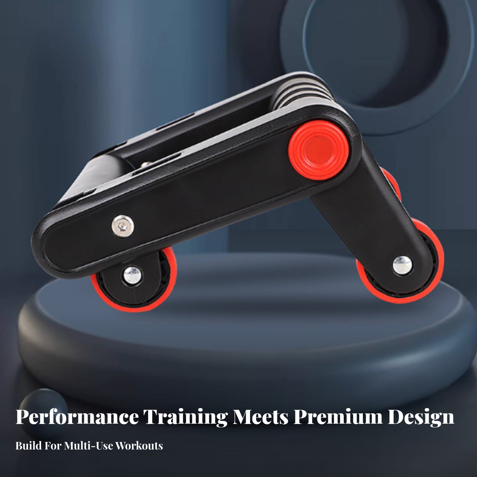 عجلة تمارين البطن مع هيكل ثلاث - مراجعة Ab Roller Wheel وسعره