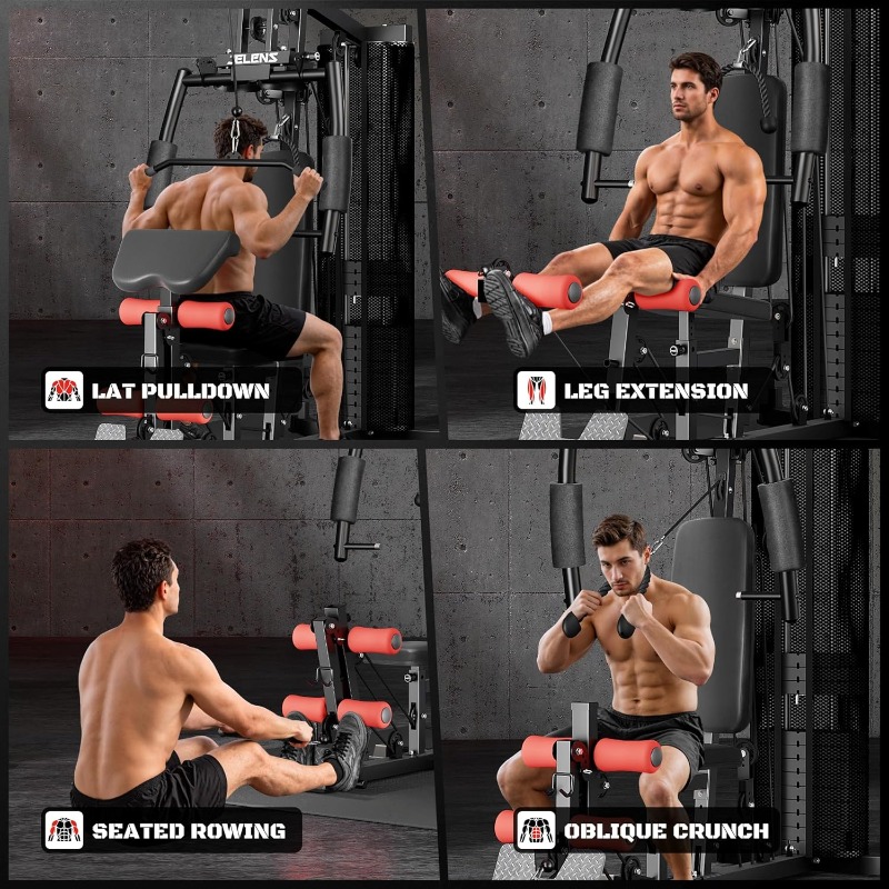 جهاز جيلينز الرياضي المنزلي، م - مراجعة Home Gym Weight وسعره