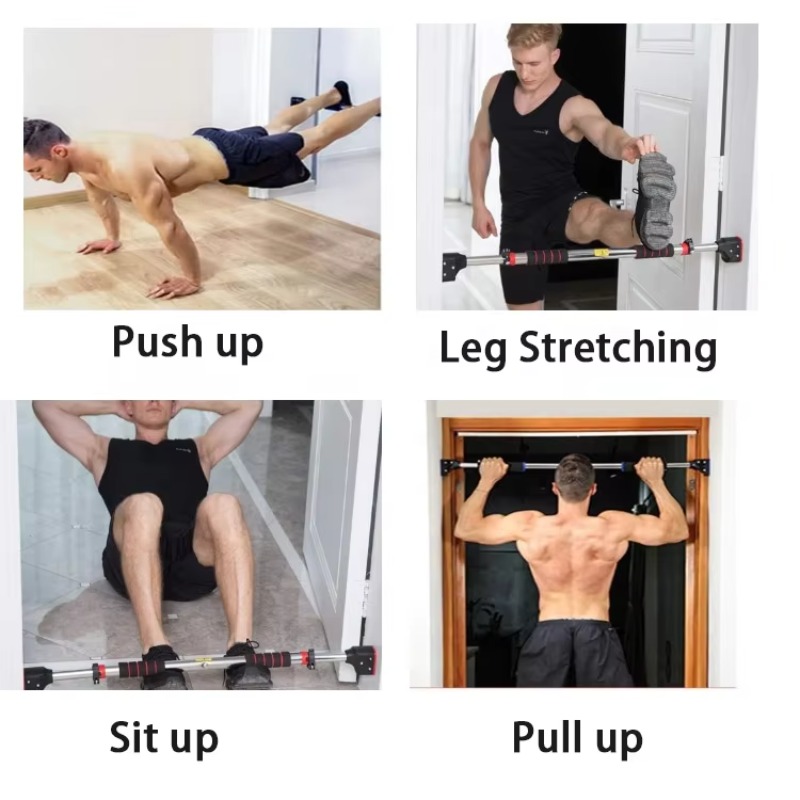 قضيب سحب أفقي قابل للتعديل من  - مراجعة Home Gym Leg وسعره
