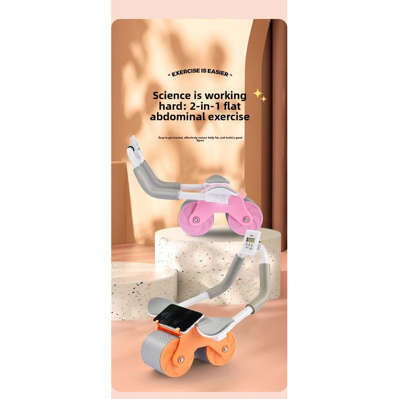 عجلة تمارين البطن ذاتية الارتد - مراجعة Ab Roller Wheel وسعره