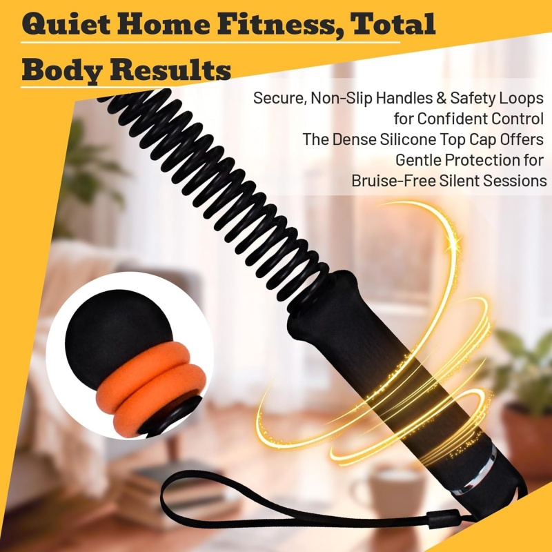 أداة لياقة بدنية صامتة سهلة ال - مراجعة Home Gym Weight وسعره