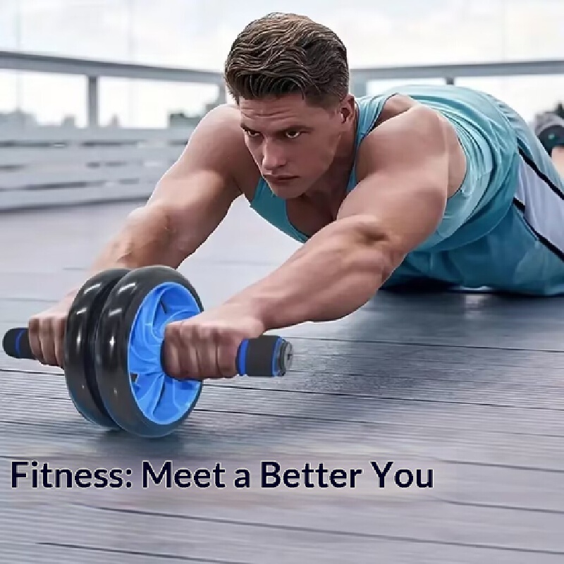 جهاز تمارين البطن من فيتانسي ب - مراجعة Ab Roller Wheel وسعره