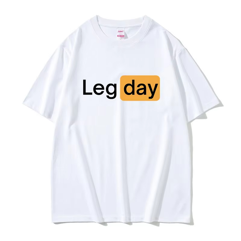 تي شيرت رجالي بتصميم إبداعي مض - مراجعة Home Gym Leg Day وسعره
