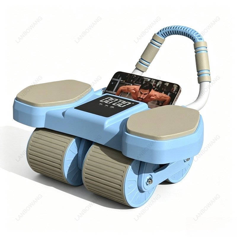 جهاز تمارين البطن الذكي ذو 4 ع - مراجعة Ab Roller Wheel وسعره