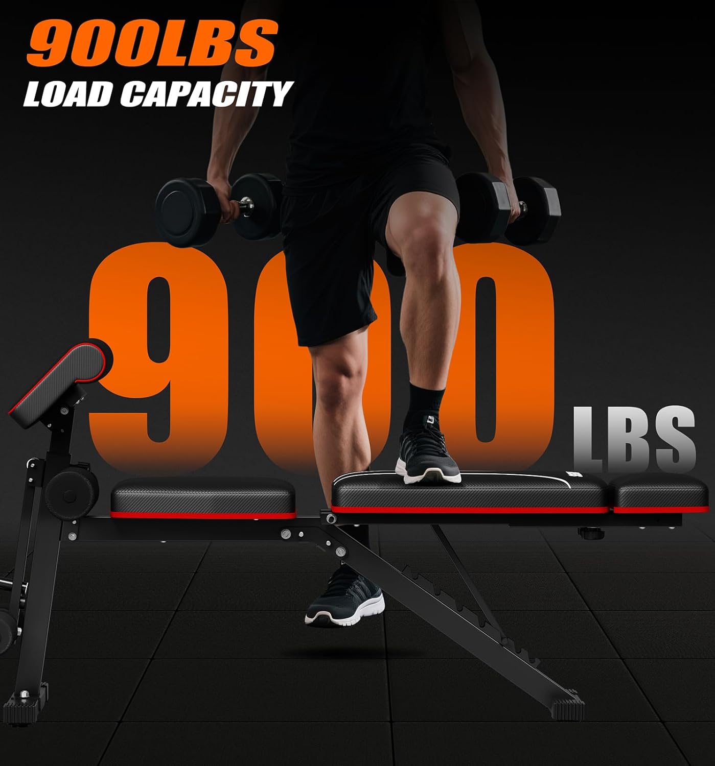 مقعد أوزان قابل للطي للصالة ال - مراجعة Home Gym Weight وسعره