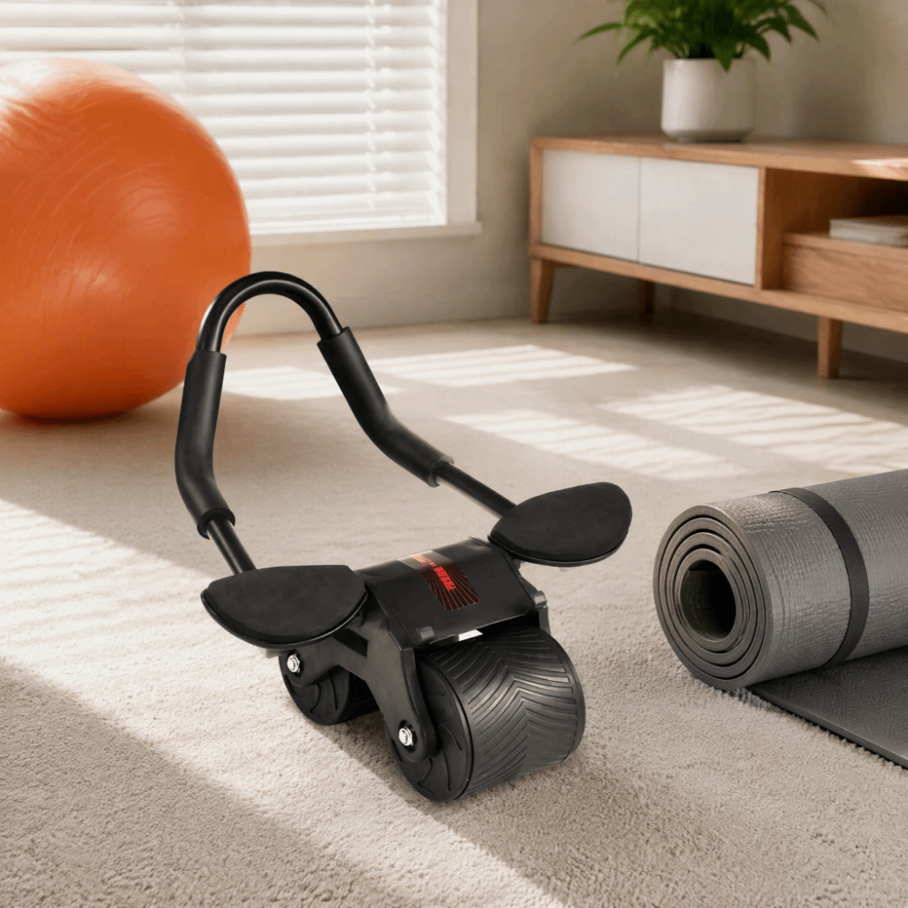 عجلة تمارين البطن ذات الارتداد - مراجعة Ab Roller Wheel وسعره