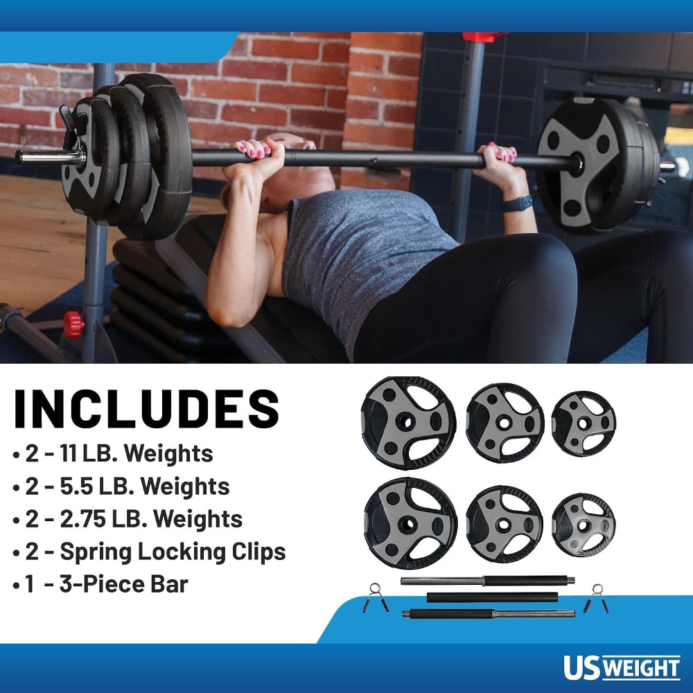 مجموعة أثقال باربل مثالية للصا - مراجعة Home Gym Weight وسعره